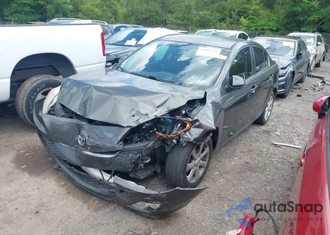 2010 Mazda Mazda3 I Touring z USA, uszkodzony, nr VIN JM1BL1SF0A1106161